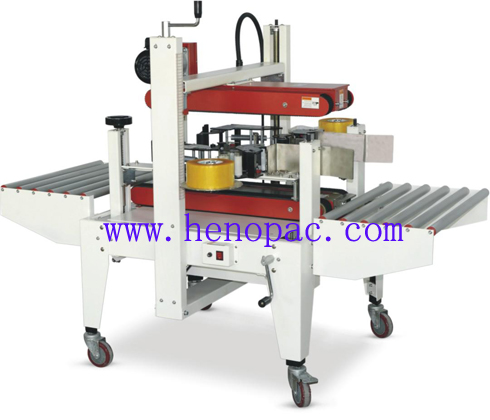 FS500 top and bottom belts driven carton sealer