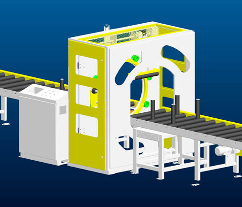 R1000  Fully-Auto Orbital Wrapping Machine