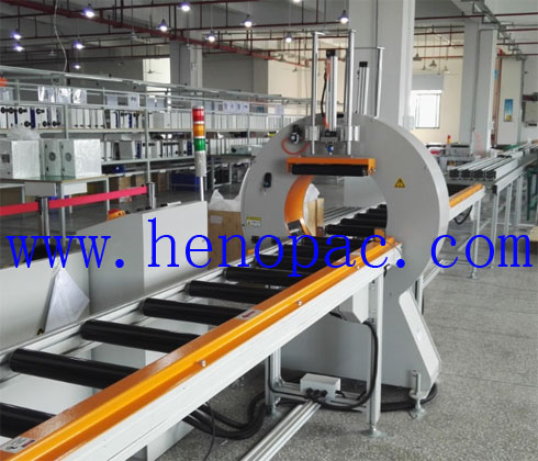 aluminum bar/tube orbital wrapping machine project 