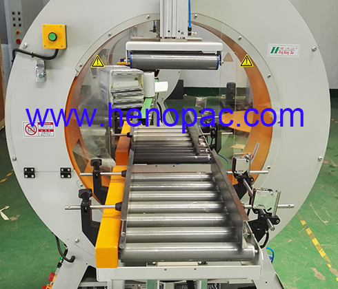 R400 Semi-auto horizontal stretch wrapping machine