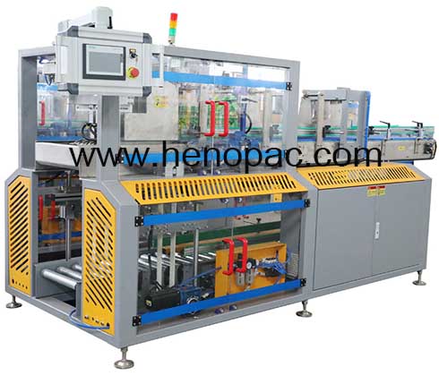 Drop type case packer drop packer bottle packer