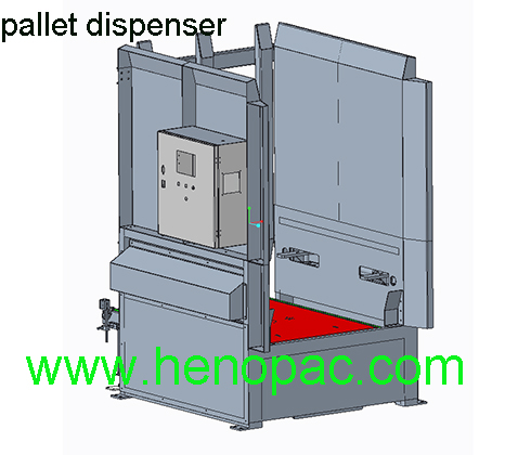 Automatic Euro pallet dispenser 