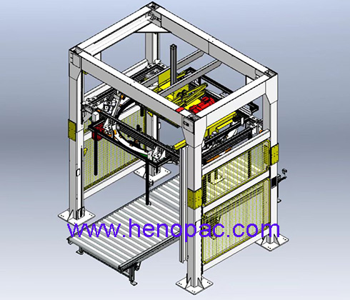  Rotary Ring type Pallet Wrapper