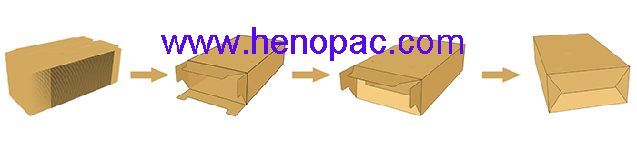 High speed self-lock bottom tray former box erector self-lock bottom box former tray erector