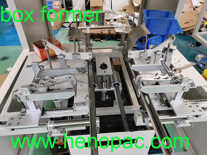 lid and tray folding and forming machine automatic tray former automatic tray erector automatic box erector automatic box former 