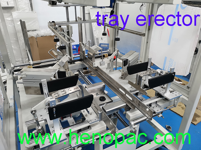 lid and tray folding and forming machine automatic tray former automatic tray erector automatic box erector automatic box former 